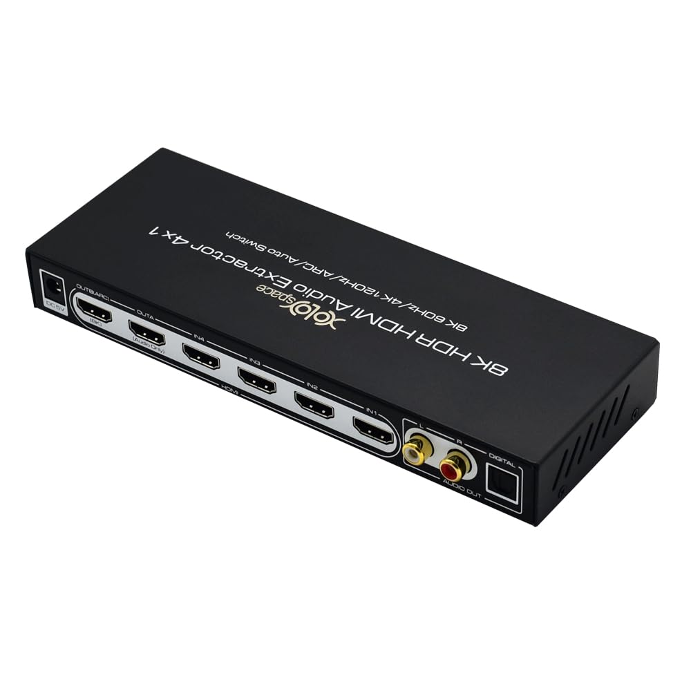Amazon | XOLORspace 8k 4X2 HDMI マトリックス スイッチャー